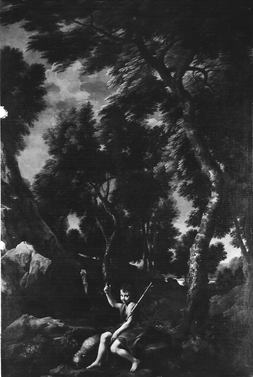 Paesaggio con San Giovannino - Pinacoteca Brera, Milano